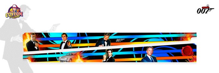 Side art James Bond 60th Anniversary