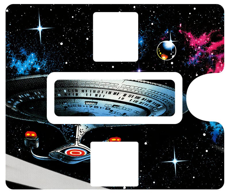 Komplette Türblende Star Trek the next generation