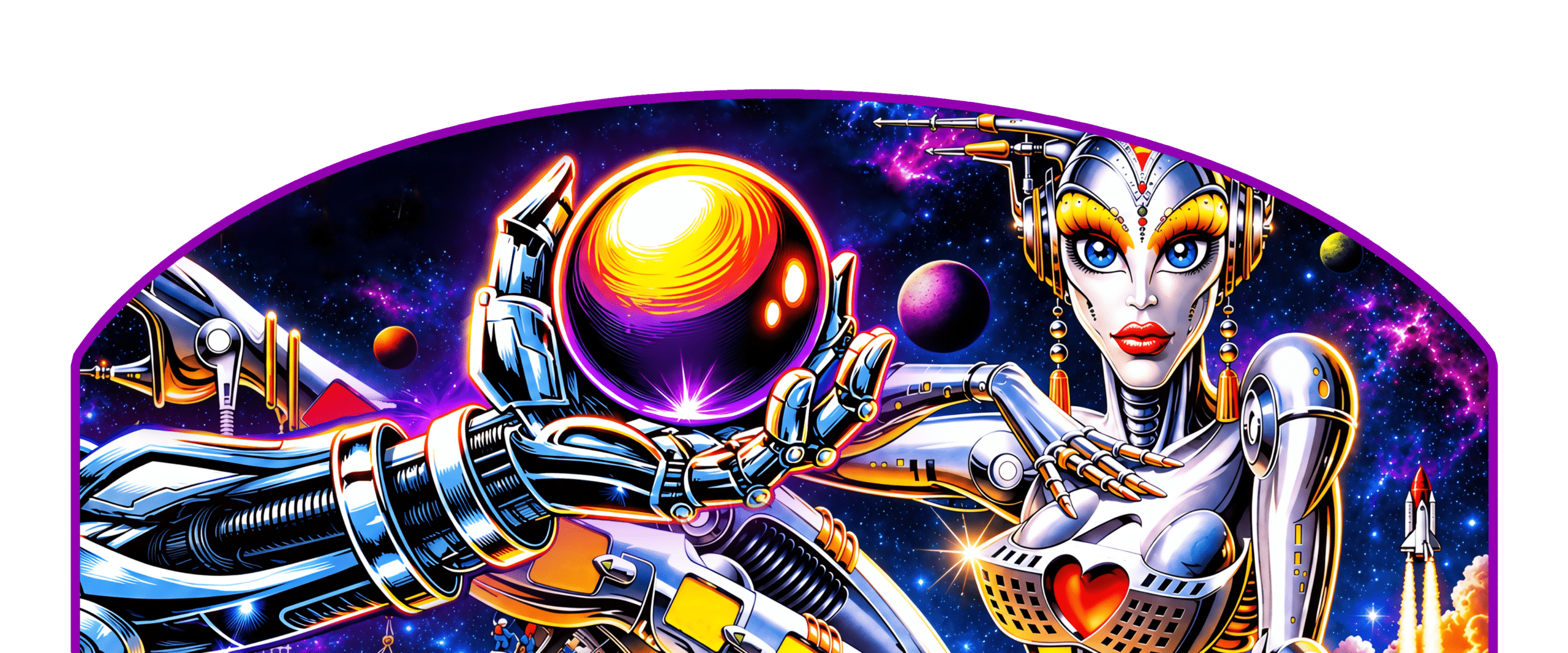 Topper The Bride of Pinbot