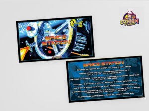 Space Station Rules Cards - Custom Pinball