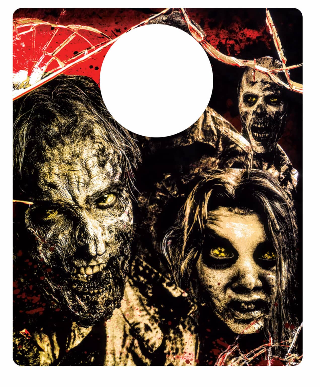 The Walking dead Shooter Plate - Custom Pinball