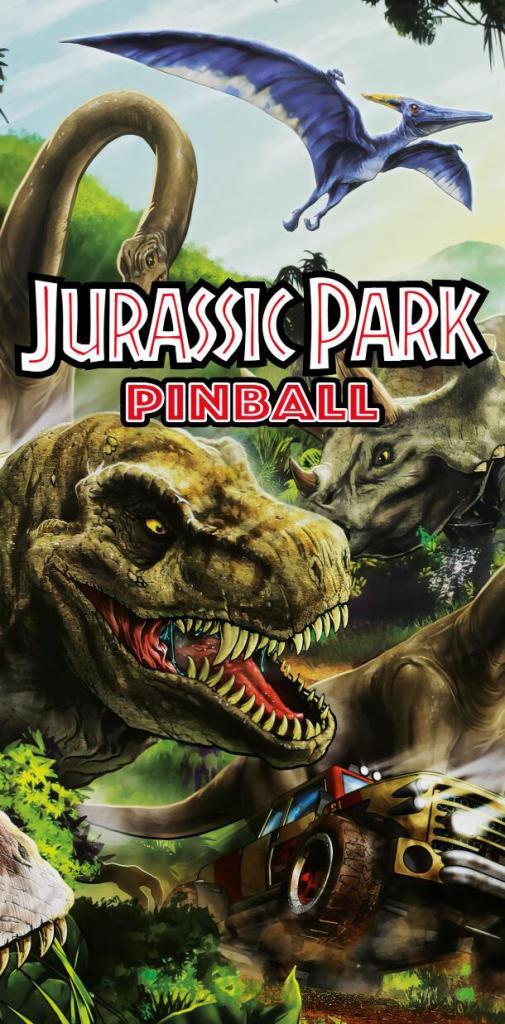 Cover mat Jurassic park draw – Premium Pinball Cover Mat